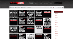 Desktop Screenshot of drinkshirts.com